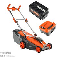 Аккумуляторная газонокосилка PATRIOT CM 435XL 512201435 фото