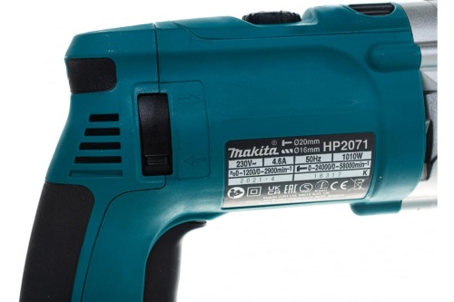 Двухскоростная ударная дрель Makita HP2071 фото 4 Двухскоростная ударная дрель Makita HP2071 фото фото 4