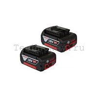 Аккумулятор Bosch Li-Ion2 x 18 В; 4,0 Ач 1600Z00042 фото