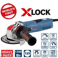 Болгарка Bosch X-LOCK GWX 13-125 S фото