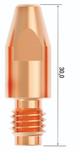 Контактный наконечник Fubag M8х30 мм CuCrZr D=1.0 мм (25 шт.) (штучно) фото 5 Контактный наконечник Fubag M8х30 мм CuCrZr D=1.0 мм (25 шт.) (штучно) фото фото 5
