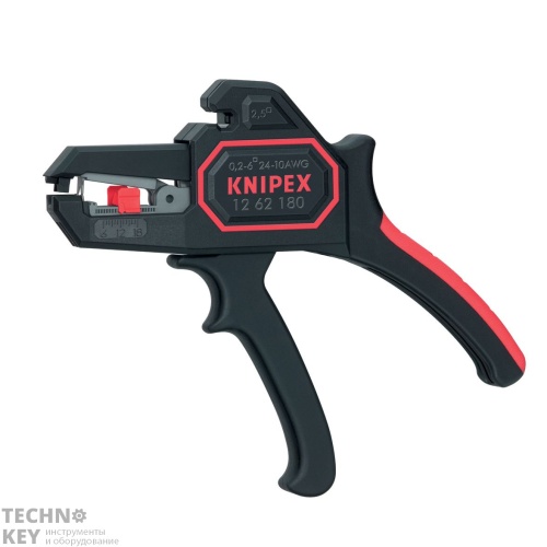 Автоматический инструмент для удаления изоляции KNIPEX 12 62 180 KN-1262180 Автоматический инструмент для удаления изоляции KNIPEX 12 62 180 KN-1262180 фото