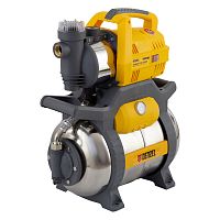 Насосная станция PSХ950X, Х-Pro, 950 Вт, 3300 л/ч, ресивер 24 л, подъем 38 м, нержавейка DENZEL фото