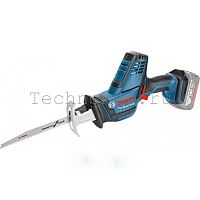 Сабельная пила аккумуляторная Bosch GSA 18 V-LI C 06016A5001 фото