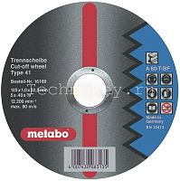 Metabo Круг отр сталь тс Flexiamant S 125x1,6 прямой А46Т 616192000 фото