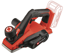 Рубанок акк EINHELL PXC TE-PL-18/82 Li-Solo фото
