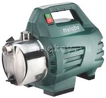 Metabo P 4500 Inox Насос поверхн.1300вт,4000л/ч,4.8бар 600965000 фото