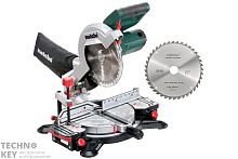 Торцовочная пила Metabo KS 216 M Lasercut + пильный диск фото