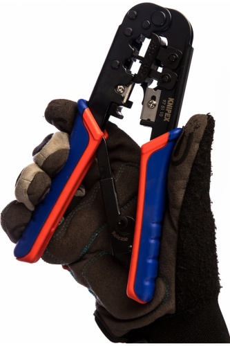 Инструмент для опрессовки штекеров типа Western KNIPEX 97 51 10 KN-975110 фото 2 Инструмент для опрессовки штекеров типа Western KNIPEX 97 51 10 KN-975110 фото фото 2