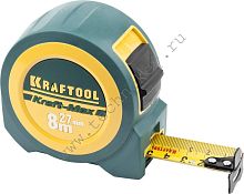 Рулетка измерительная, KRAFTOOL, INDUSTRIE, 34127-08-27 фото