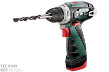 Metabo PowerMaxx BS Акк.винт 10.8В 2х2.0Ач,LC40,патр,кейс 600080950 фото