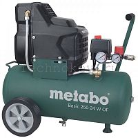 Metabo Basic 250-50 W OF Компрессор безмасл. 1.5кВт,50л 601535000 фото