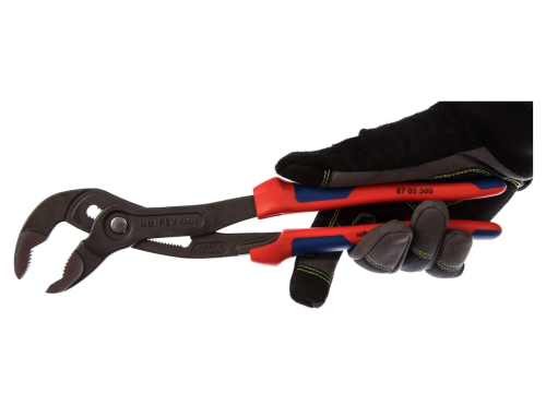 Высокотехнологичные сантехнические клещи Cobra®, 300 мм, KNIPEX 87 02 300 KN-8702300 фото 2 Высокотехнологичные сантехнические клещи Cobra®, 300 мм, KNIPEX 87 02 300 KN-8702300 фото фото 2