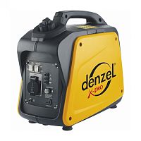 Генератор инверторный GT-1300i, X-Pro 1,3 кВт, 220В, бак 3 л, ручной старт DENZEL фото