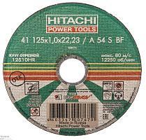 Диск отрезной Hitachi-Луга по металлу А24 (14А) 125х1,0х22,2 фото