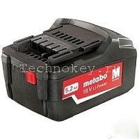 Metabo Аккумулятор 18 В 5.2 Ач LI-Power Extreme 625592000 фото
