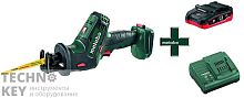 Metabo SSE18LTXCompact Акк.ножовка+1х4 Ач Li+ЗУ ASC3 T0334 фото