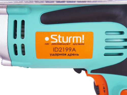 ID2199A Дрель ударная Sturm, 980 Вт, 0-2800 об/мин, 0-42000 уд/мин, МЕТАЛ КОРП РЕДУКТ фото 7 ID2199A Дрель ударная Sturm, 980 Вт, 0-2800 об/мин, 0-42000 уд/мин, МЕТАЛ КОРП РЕДУКТ фото фото 7