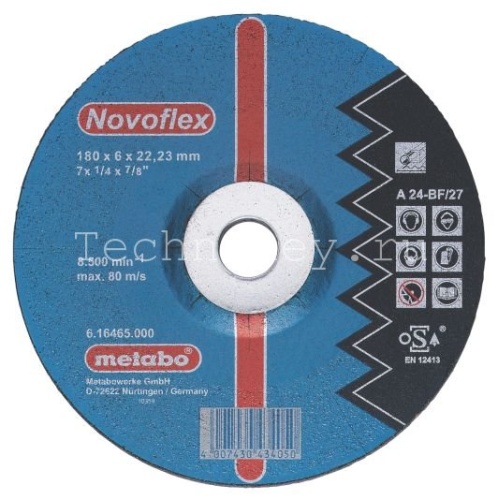 Metabo Круг обдирочный сталь Novoflex 150x6,0 A30 616464000 Metabo Круг обдирочный сталь Novoflex 150x6,0 A30 616464000 фото