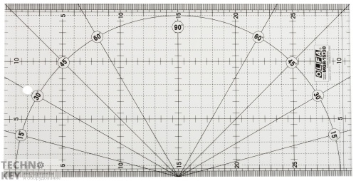 Линейка разметочная метрическая, OLFA, OL-MQR-15x30 Линейка разметочная метрическая, OLFA, OL-MQR-15x30 фото