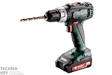 Аккумуляторный винтоверт Metabo BS 18 L 50Нм,13мм,2х2Ач,кейс 602321500 фото