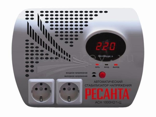Стабилизатор АСН- 1 000 Н2/1-Ц Ресанта Стабилизатор АСН- 1 000 Н2/1-Ц Ресанта фото