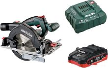 Дисковая циркулярная пила Metabo KS 18 LTX 57 1х3,5Ач LiHD+ЗУ ASC55 фото