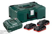 Metabo Basic-Set 3.5 (18В 3xLiHD 3.5 Ач+ASC30+Metaloc) 685100000 фото