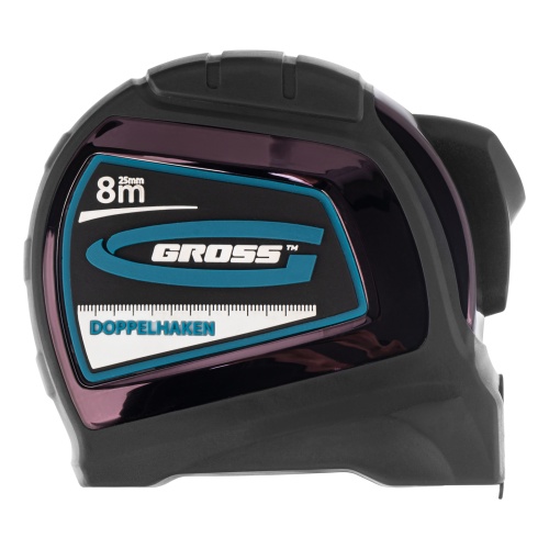 Рулетка GROSS "Doppelhaken" 8м х 25мм фото 3 Рулетка GROSS "Doppelhaken" 8м х 25мм фото фото 3